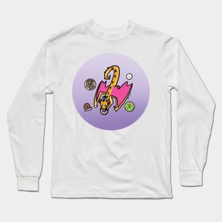 Wings of Fire - Kinkajou & donuts Long Sleeve T-Shirt